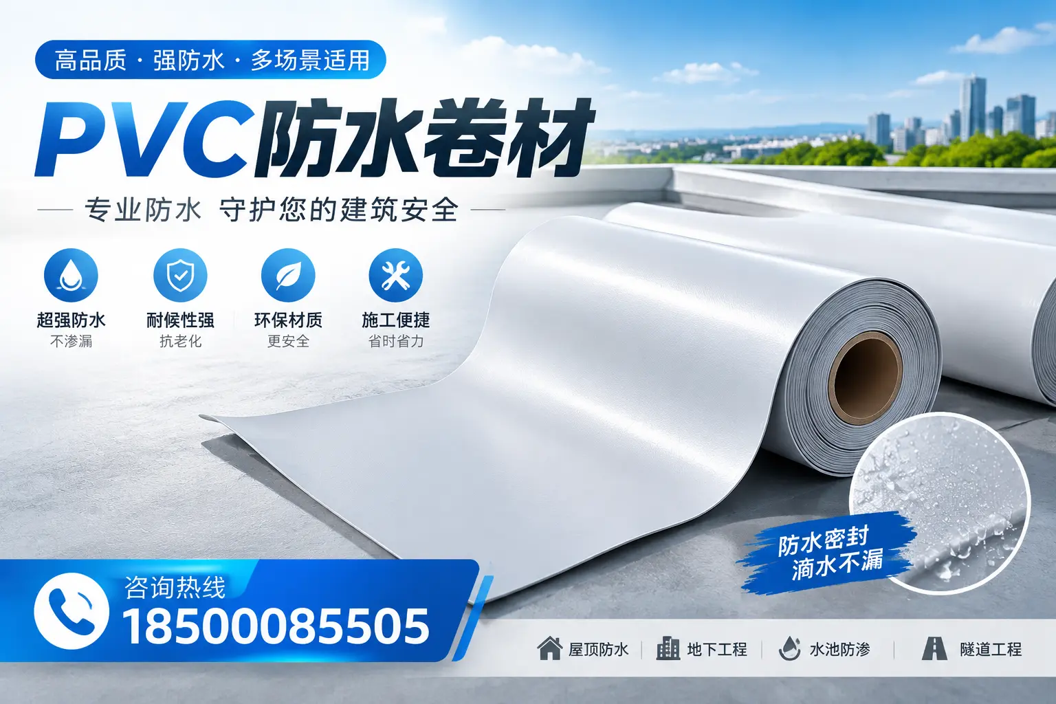 PVC防水卷材的市场竞争分析，合肥品牌选择参考